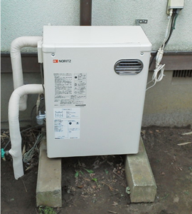 石油ボイラー施工後