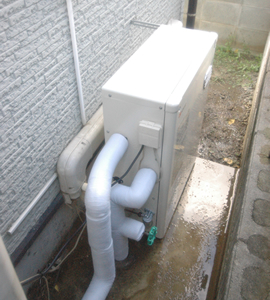 石油ボイラー施工後