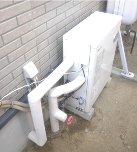 石油ボイラー施工後