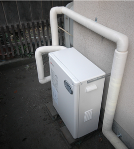 石油ボイラー施工後