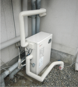 石油ボイラー施工後
