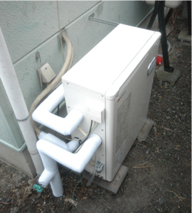 石油ボイラー施工後