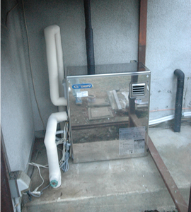 石油ボイラー施工後