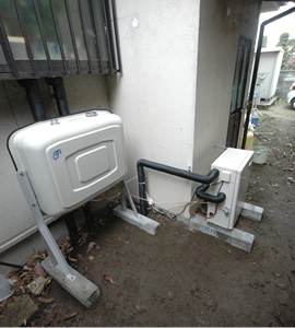 石油ボイラー施工後
