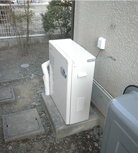 石油ボイラー施工後