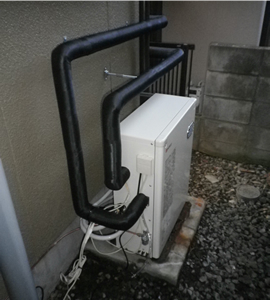 石油ボイラー施工後